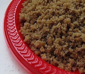 Whole wheat flour steamed cake - - Dark brown after steaming